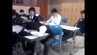 Asian Kid Gets Slapped While Sleeping In Class VERY FUNNY