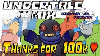 БОЛЬШОЙ УГАРНЫЙ МИКС ПО UNDERTALE и не только... -  русская озвучка комиксов 