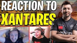 PRO PLAYERS REACTION TO XANTARES +CASTER