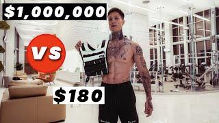 $1000000 Gym VS $180 Weight vest  Chris Heria