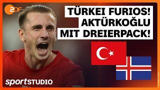 Türkei – Island Highlights  UEFA Nations League 2. Spieltag 202425  sportstudio