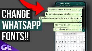 Top WhatsApp Font Tricks That You Should Know  Guiding Tech