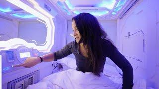 Overnight in a Space Capsule Hotel in Malaysia