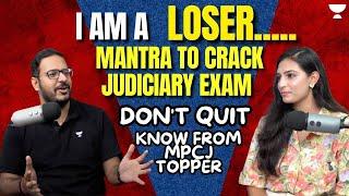 How To Crack Judiciary Exam in 1st Attempt  MPCJ Topper  Drutika Upadhyay  Judiciary World