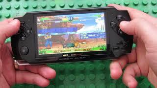 Street Fighter Zero 3 Upper Retro Game played on on Portable 4.3 inch TFT 4GB MP5 Player