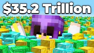 How I Became a Trillionaire in Survival Minecraft…