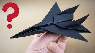 How to make paper fighters  Do it yourself paper planes  F-15