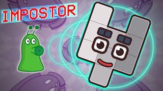 If Alien from Numberblocks was the Impostor Among Us