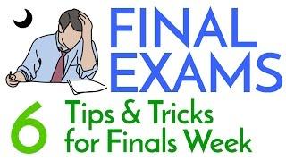 Finals Week - 6 Study Tips & Tricks