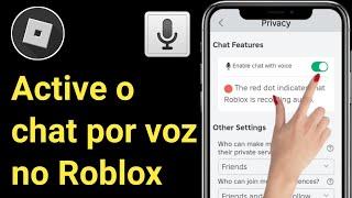 Como ativar o chat de voz Roblox no Android sem ID