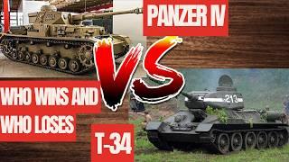 Panzer IV Vs T 34 Who Wins and Who Loses