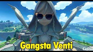 How to make Venti Statue wears Cool Glasses in Genshin