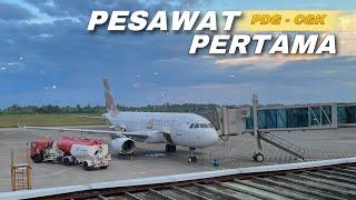 TRIP REPORT Super Air Jet IU-817 PadangPDG - JakartaCGK  Penumpangnya selalu RAME️️