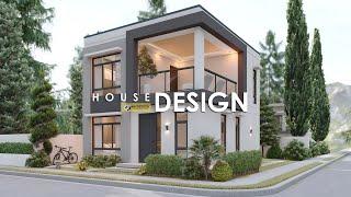 SMALL HOUSE DESIGN  2 STOREY HOUSE 6.00m x 7.00m 84 sqm Total Floor Area  3 BEDROOM