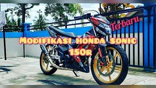 kumpulan modifikasi honda sonic 150r terbaru 2022