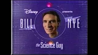 Bill Nye the Science Guy Dinosaurs Those Big Boneheads 1994 VHS Opening