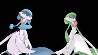 MMD Gardevoirs dance to Timber