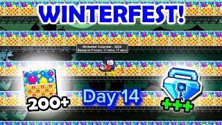 Growtopia Opening 500 Winterfest Calendar Day 14