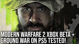 Call of Duty Modern Warfare 2 Xbox Beta Tested + Ground War PS5 Analysis