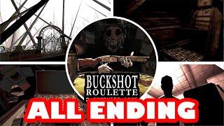 Buckshot Roulette   All Endings - Full Gameplay Bad Ending & Good Ending