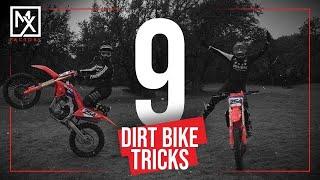 9 Dirt Bike Tricks YOU CAN LEARN in your backyard