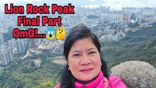 Breathtaking views at Lion Rock Peak