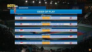 Live SEA Games 31 Badminton Final Single Match 12pm 22052022