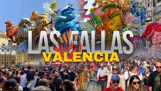 Las Fallas Festival Valencia Spain   The City Fireworks Crowds & Arts that could’nt be miss