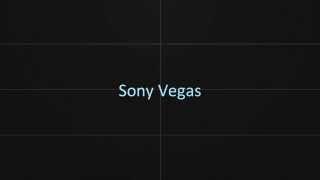 Готовый проект intro Sony Vegas Pro 10.0