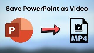 How To Convert PowerPoint to Video With Audio  ppt to video