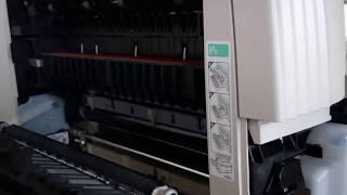 How to remove the fuser unit from the copier KYOCERA KM 1620 1635 1650 2020 2035 2050 2550