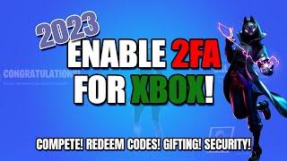 How to Enable 2FA Two Factor Authentication on Xbox  Working 2023  Fortnite