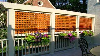 TOP 100+ PERFECT PRIVACY FENCE FOR DECK DESIGN IDEAS  GUIDE FOR BUDGET-FRIENDLY OUTDOOR OPTIONS