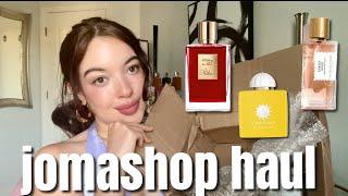 JOMASHOP PERFUME HAUL 2024  GOLDFIELD & BANKS SUNSET HOUR AMOUAGE SUNSHINE WOMAN + MORE