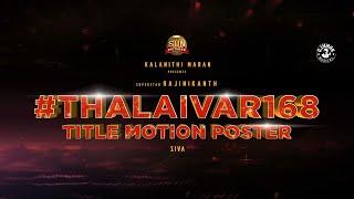 Annaatthe - Title Motion Poster  Superstar Rajinikanth  Sun Pictures  Siva