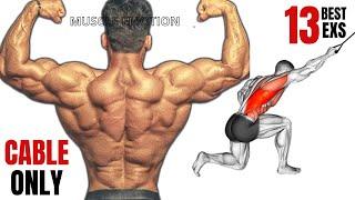 13 BEST BACK EXERCISES WITH CABLE ONLY AT GYM