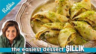 Turkish WET DESSERT Recipe  Similar to BAKLAVA But Much EASIER   You Will Fall in Love With This