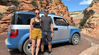 24 Hours Living In A Honda Element Utah