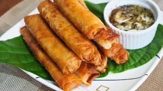 TIPID AT HEALTHY LUMPIANG SHANGHAI RECIPE...