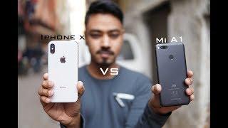 Xiaomi Mi A1 vs Apple IPhone X Camera comparison