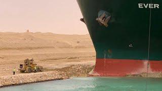 Suez Canal blocked by huge container ship called Ever Given after it runs aground