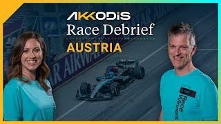 Georges Win and Lewis Hardfought P4 in Spielberg  2024 Austrian GP F1 Akkodis Race Debrief