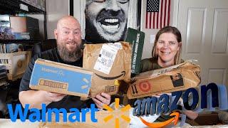 TOTALLY BLIND MYSTERY Amazon and Walmart Customer Return Packages