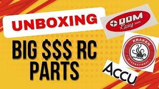 UNBOXING Big $$$ Rc parts Kraken Rc DDM Racing ACCU. Kraken Vekta5E Ultra 12S 4K HDR