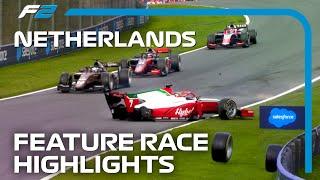 F2 Feature Race Highlights  2023 Dutch Grand Prix