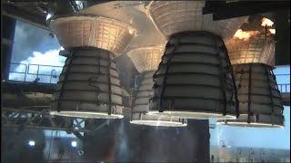 SLS Core Stage Hot Fire Test full duration