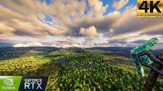 Can a RTX 4080 Manage ULTRA REALISTIC Minecraft??  Distant Horizon  Bliss Shaders  Patrix x128
