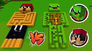 IKKY LABYRINTH vs. DENDY LABYRINTH in Minecraft