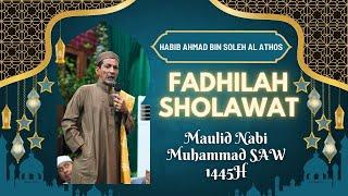 Habib Ahmad bin Soleh Al Athos  Peringatan Maulid Nabi Muhammad SAW 1445H - Syababul Alawiyin