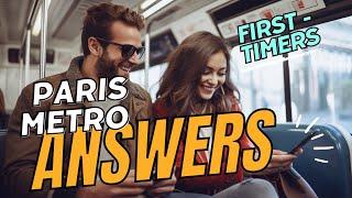 Paris Metro QUESTIONS everyone asks & no one answers. Be prepared for your trip